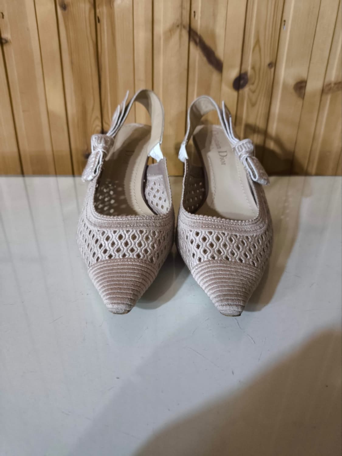 36 230mm 디올 자디올 슬링백 펌프스 상품이미지3
