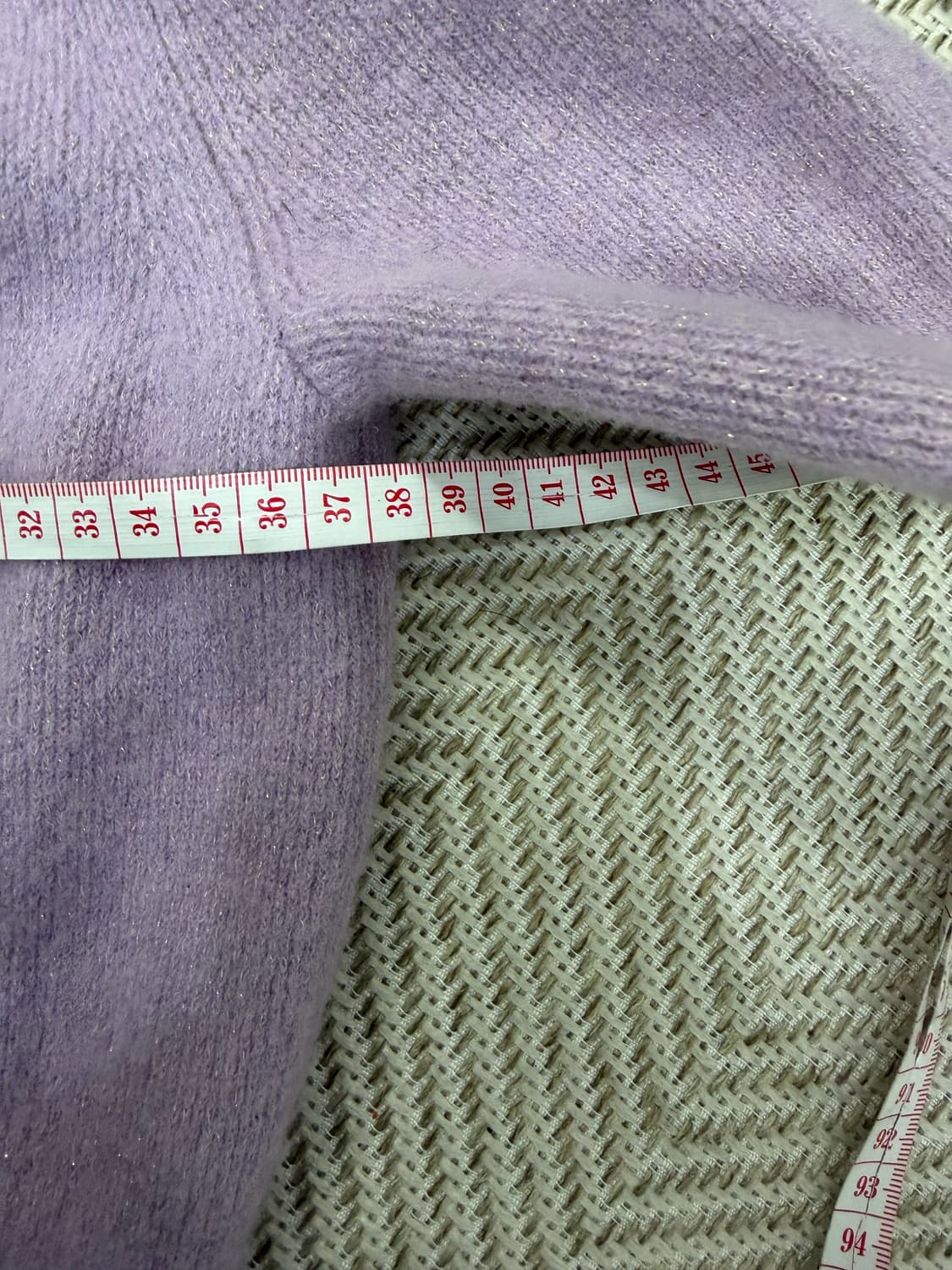 정품) TIME 타임 한섬 24ss 라일락 가디건 85 상품이미지9