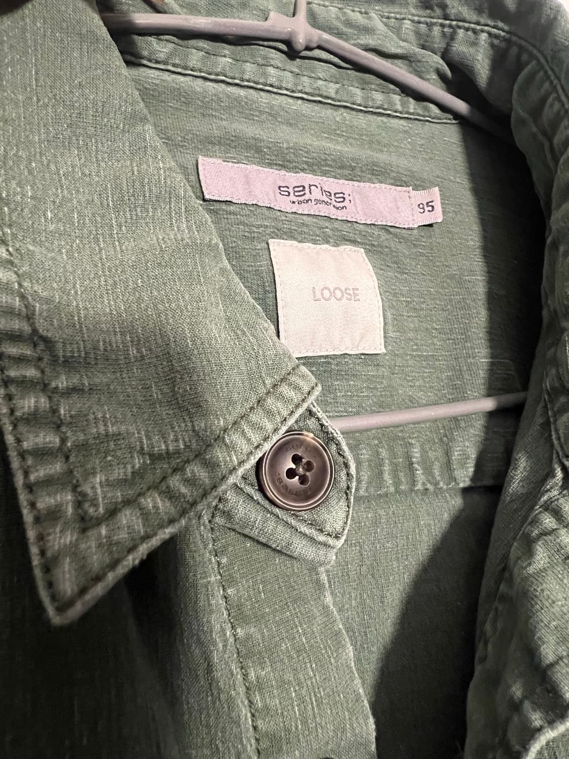 Series 시리즈 롱 린넨 셔츠 상품이미지5