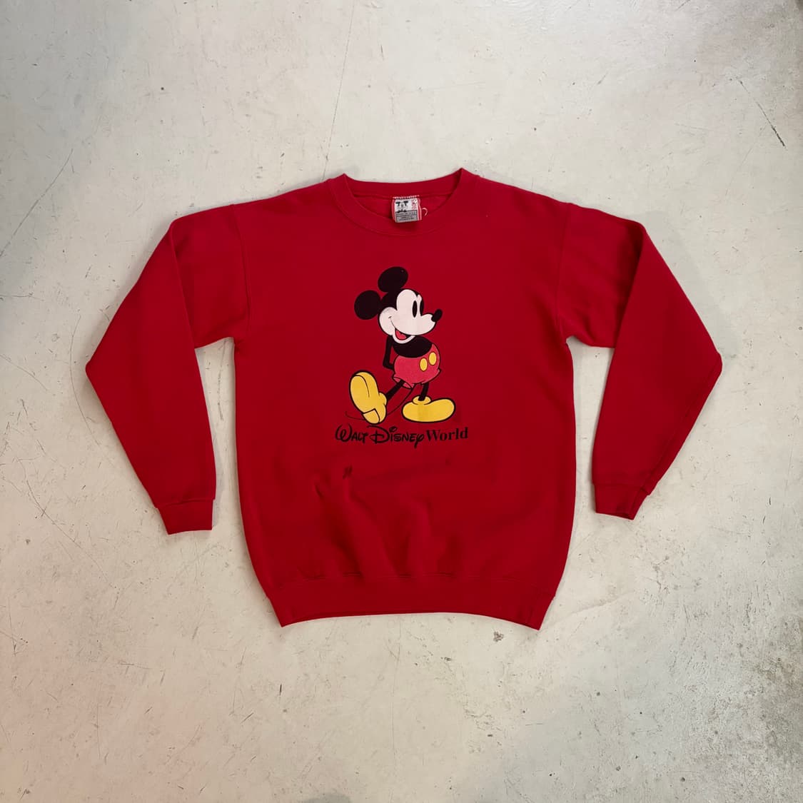 90s USA 디즈니 미키마우스 빈티지 스웻셔츠 L 상품이미지1