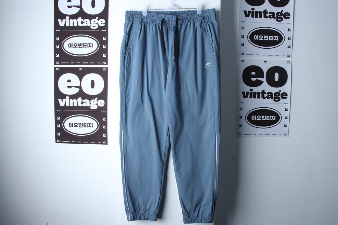 (XL-2XL) 지오다노 트레이닝복 바지 빅사이즈 밴딩 블루-P10026 상품이미지2