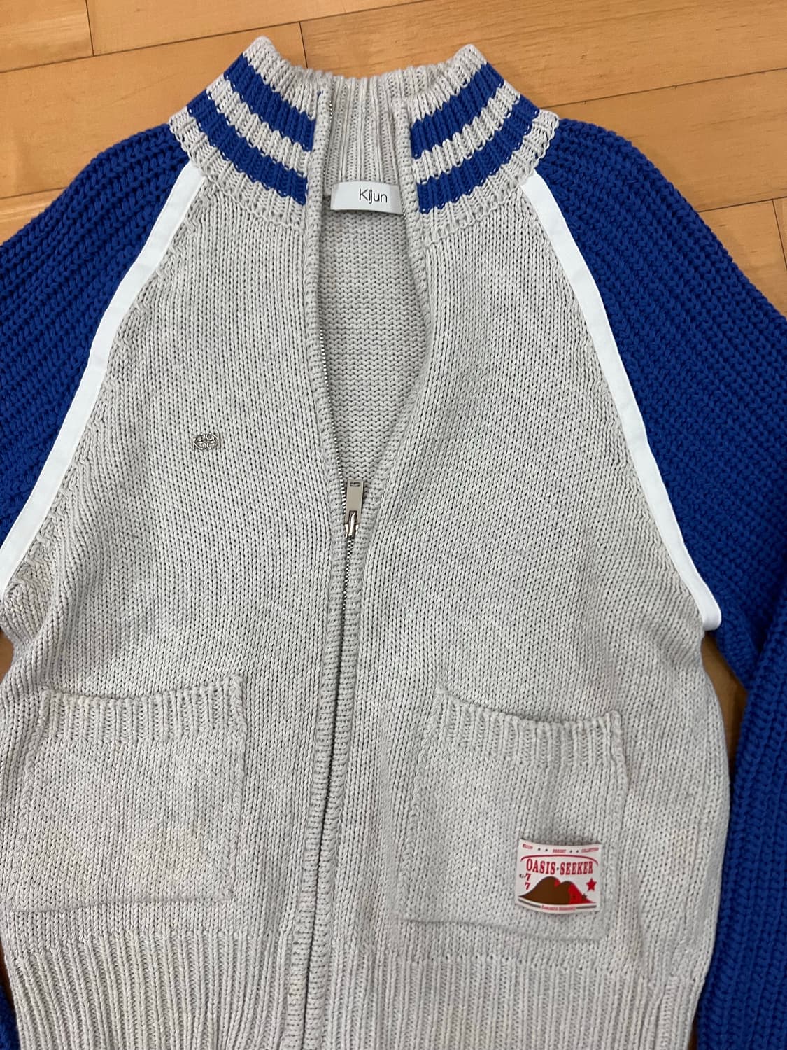 Kijun 니트 집업 M 상품이미지2