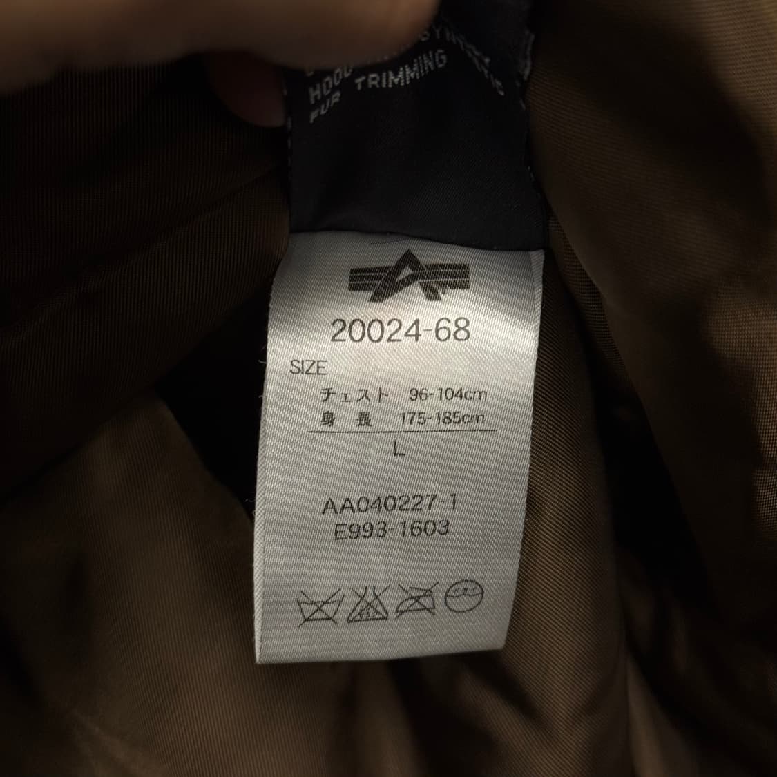 알파 인더스트리 N3B 밀리터리 퍼 후드 야상 자켓 파카 복각 N129 상품이미지7