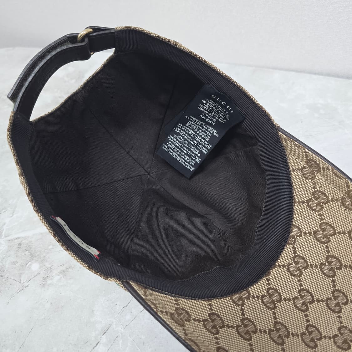 구찌 볼캡 모자 m사이즈 판매 상품이미지6