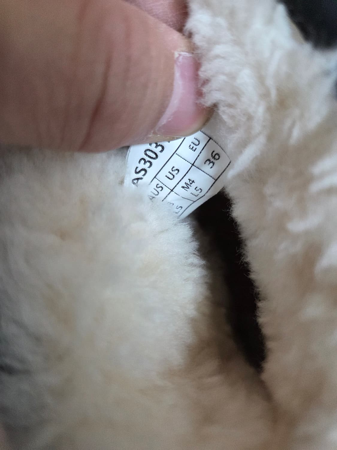 어그 클리어 양털 부츠 eu 36 230 상품이미지4