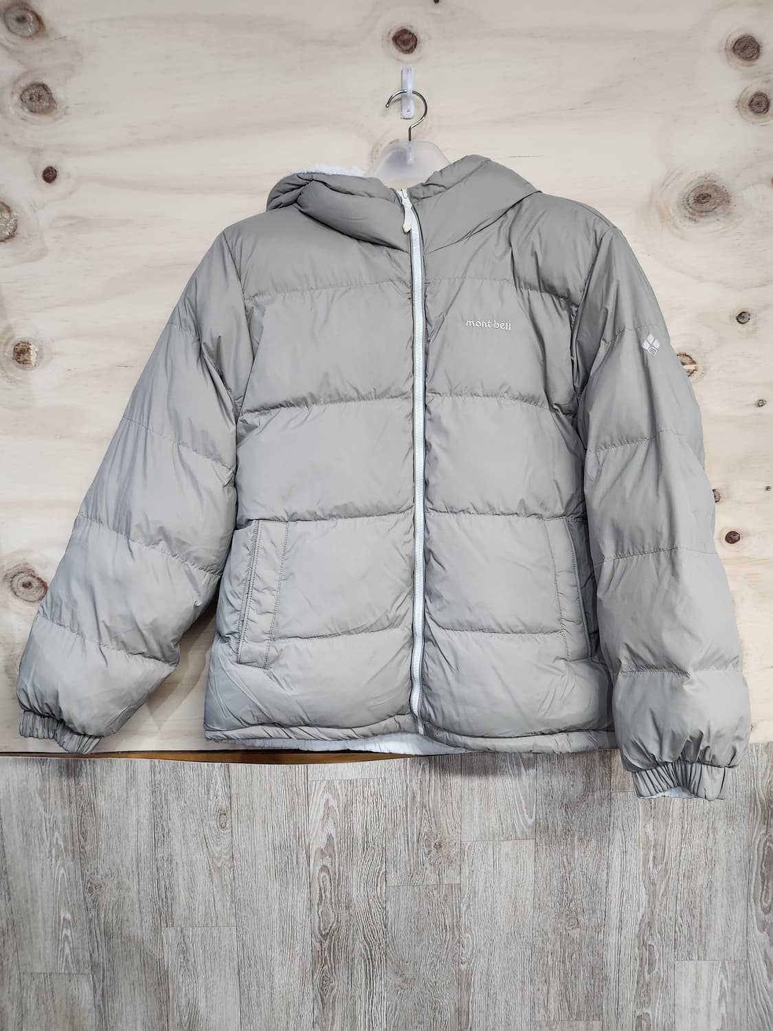 803) 몽벨 montbell 여 리버시블 플리스 패딩 자켓 상품이미지1