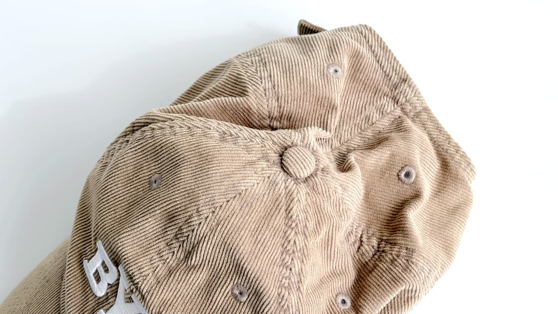 나이키 S1ZE 코듀로이 연갈색 볼캡 ‘BYU’ 상품이미지6