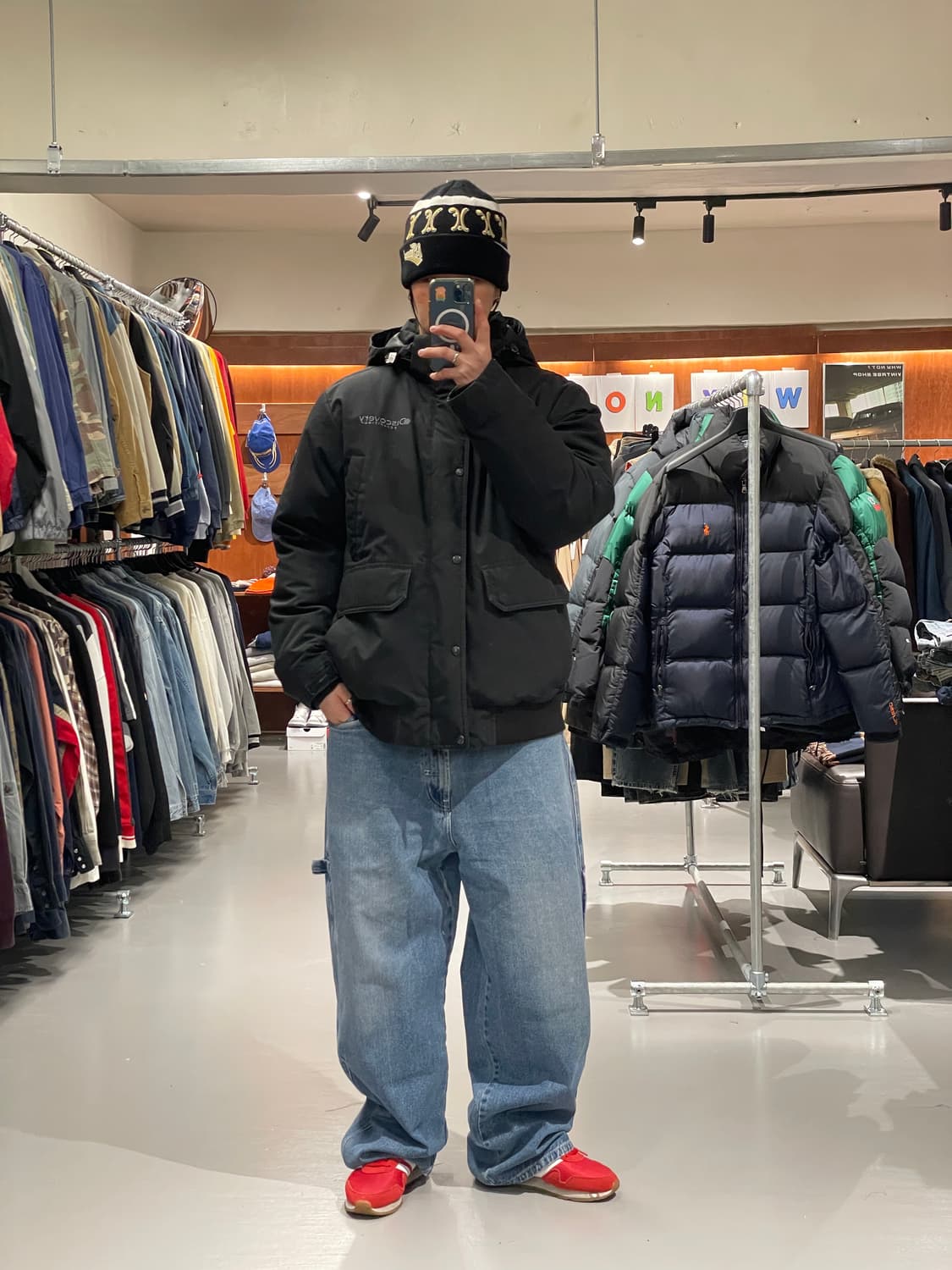 ❤️‍🔥디스커버리 준대장급 패딩❤️‍🔥(드라이클리닝 완료) 상품이미지2