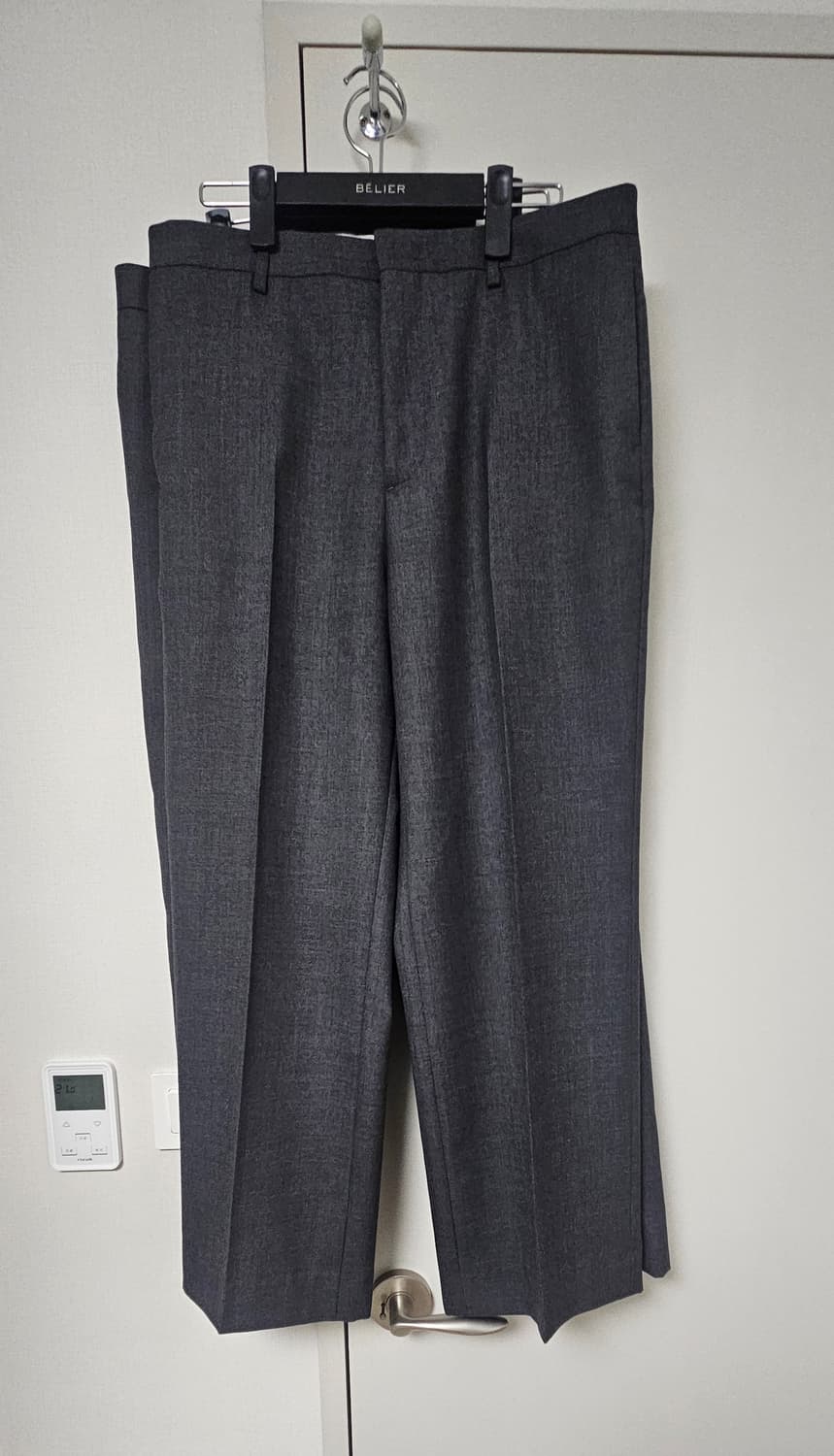 95,32)벨리에 멜란지그레이 셋업 자켓+팬츠2벌 상품이미지3