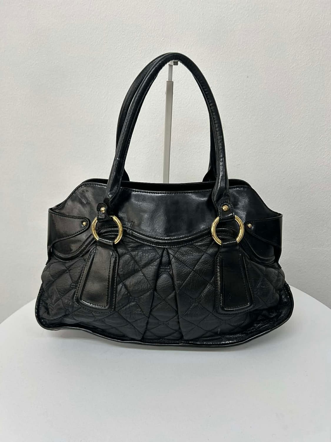 발렌시아가 퀄팅 BB 레더 숄더 토트백 상품이미지4