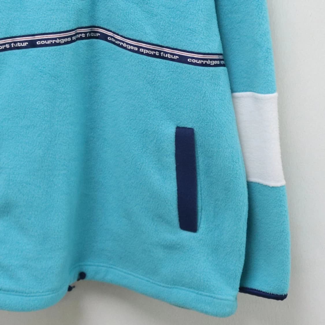 90'S 꾸레쥬 플리스 아노락 자켓 62328 상품이미지4