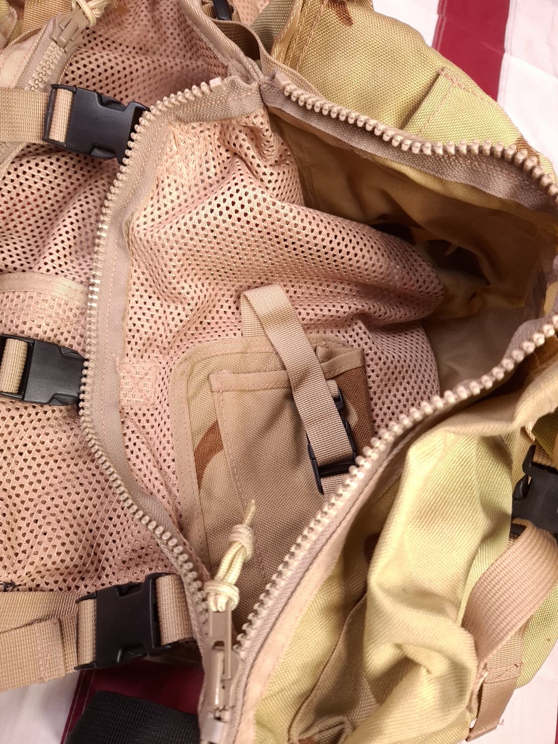 밀리터리 사막삼색 택티컬 서바이벌 베스트 상품이미지4