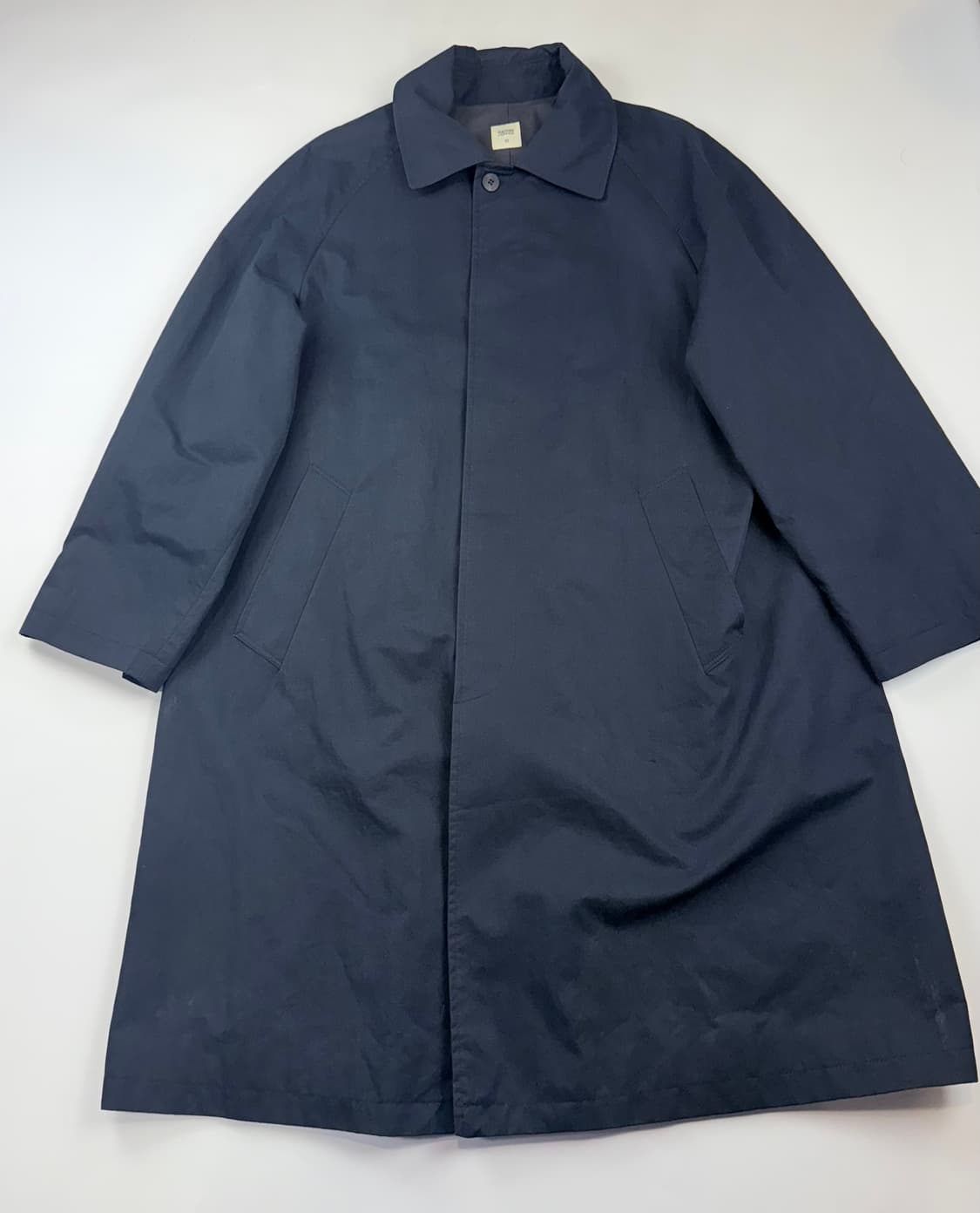 어나더오피스 레거시 발마칸 코트 나일론 (NAVY) 상품이미지4