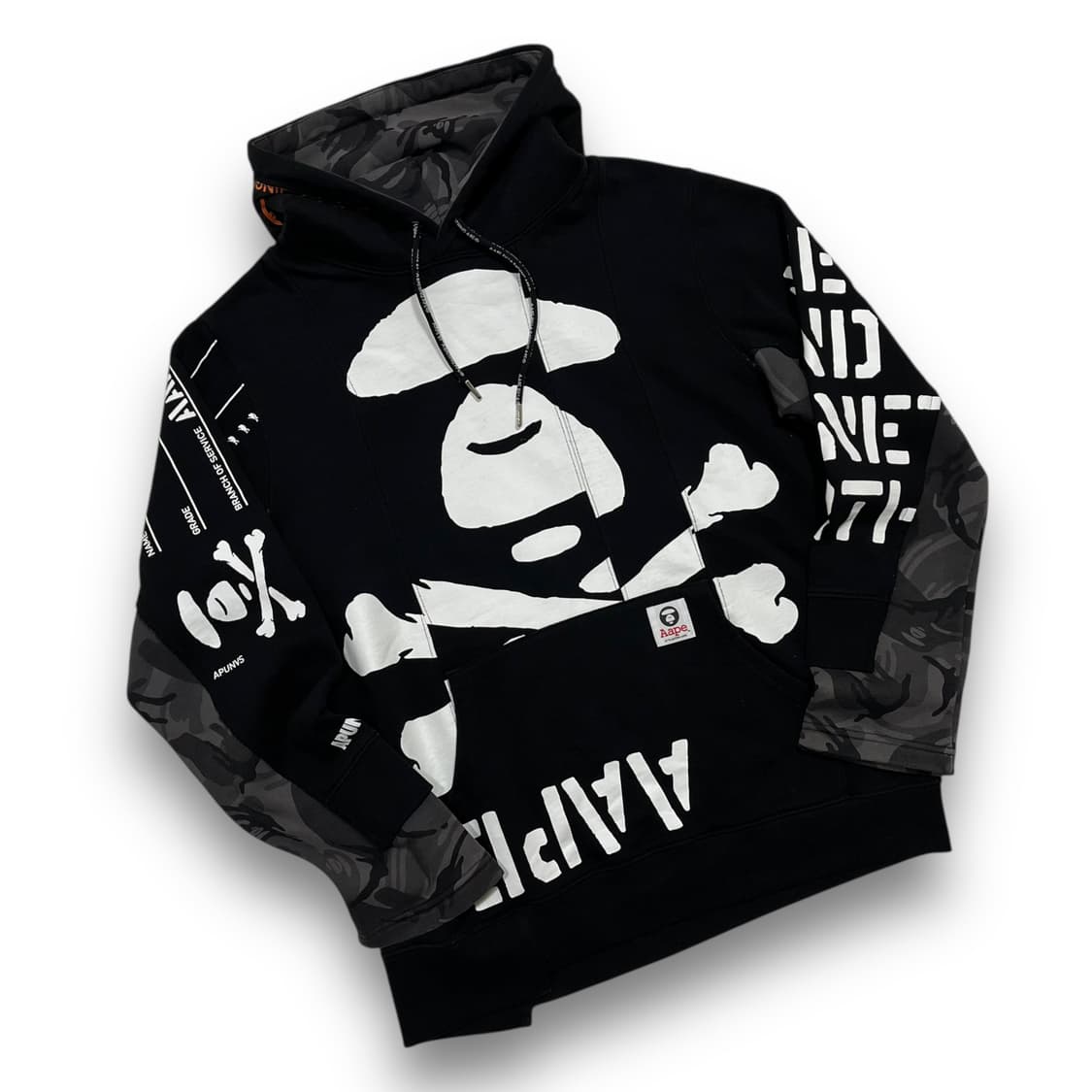 Aape Universe Graphic print Hoodie 상품이미지2