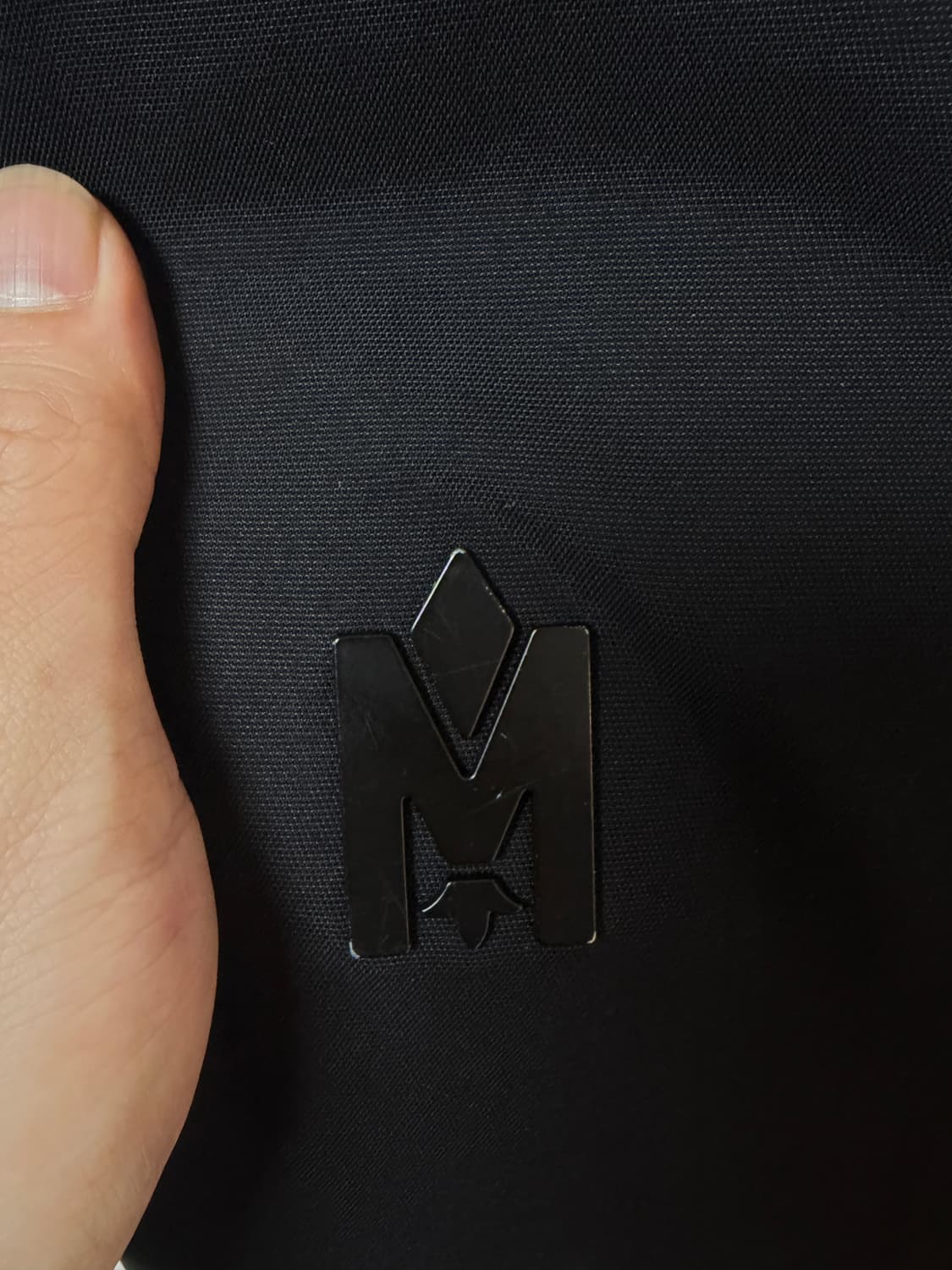 [23FW, 44size] 맥케이지 딕슨 실버 패딩 괴물퍼 블랙 상품이미지4