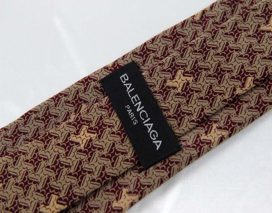 발렌시아가 7.8cm A+등급 남자 명품 넥타이 상품이미지3