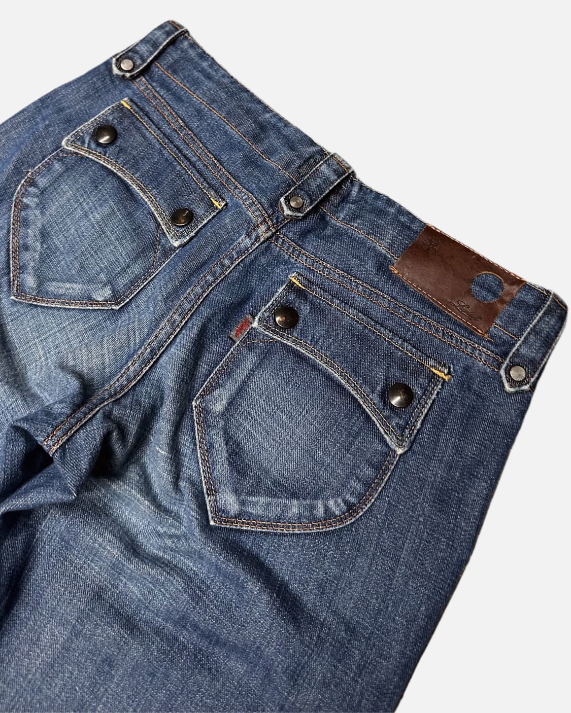 snap pocket denim shorts 상품이미지6