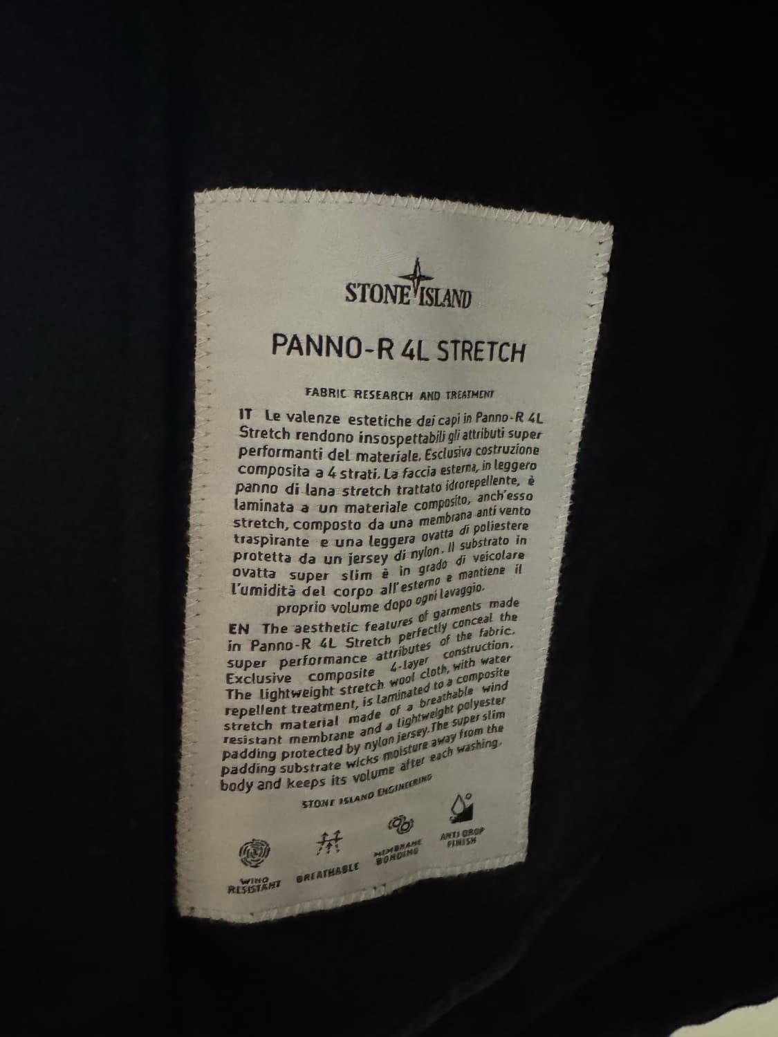 스톤아일랜드 Panno-R 4L 피코트 상품이미지5
