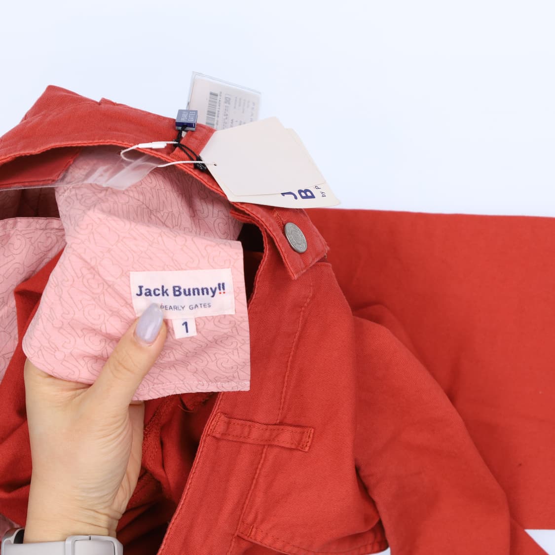 1 새상품 파리게이츠 잭버니 골프 바지 0326J 상품이미지3