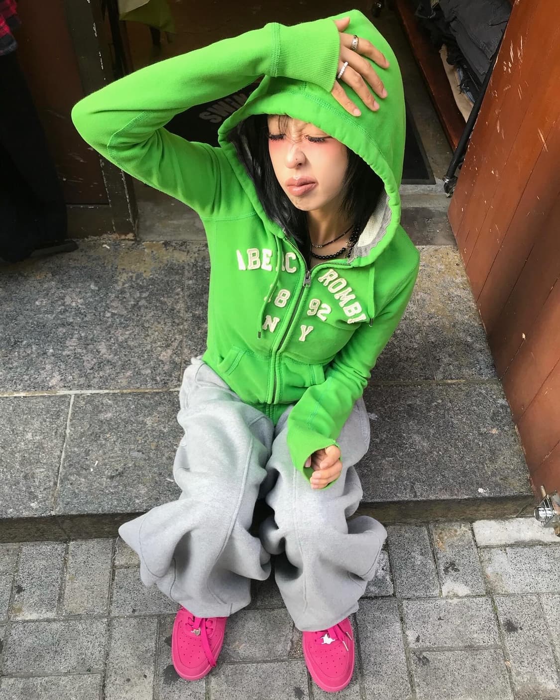 Abercrombie Hood Zip-Up 상품이미지1