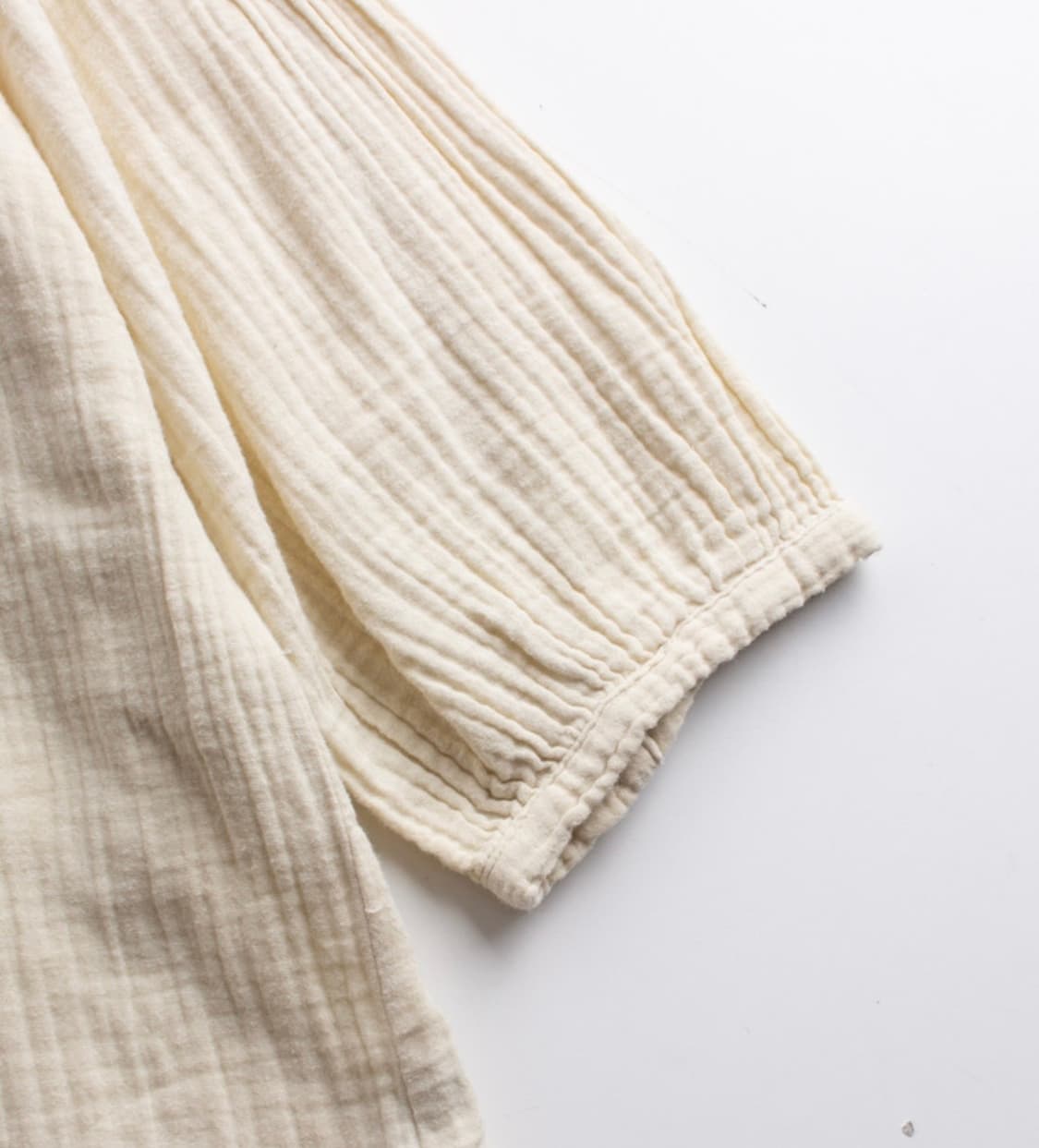 셔링 7부 블라우스 상품이미지4