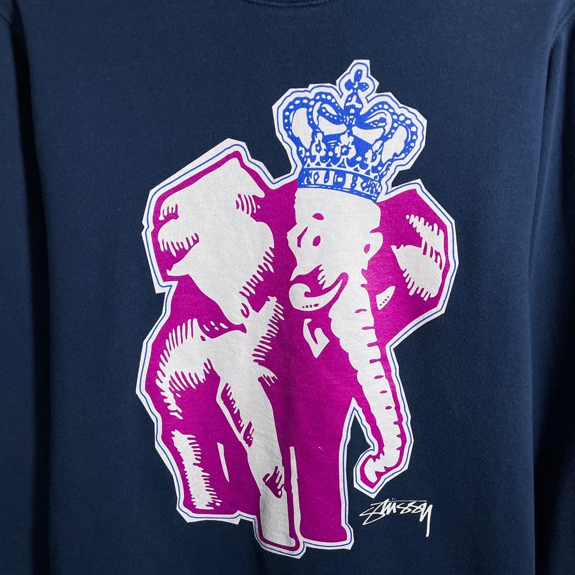 스투시 elephant 크루넥 맨투맨 상품이미지6