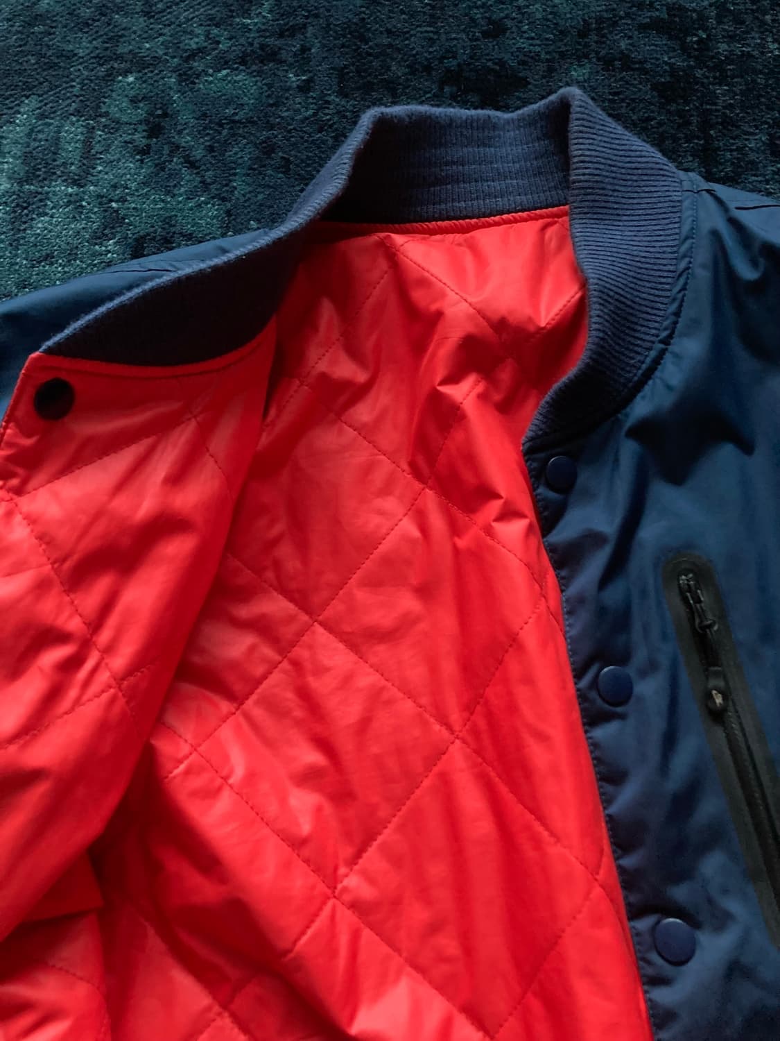 나이키 리버시블 블루종 항공점퍼 상품이미지4