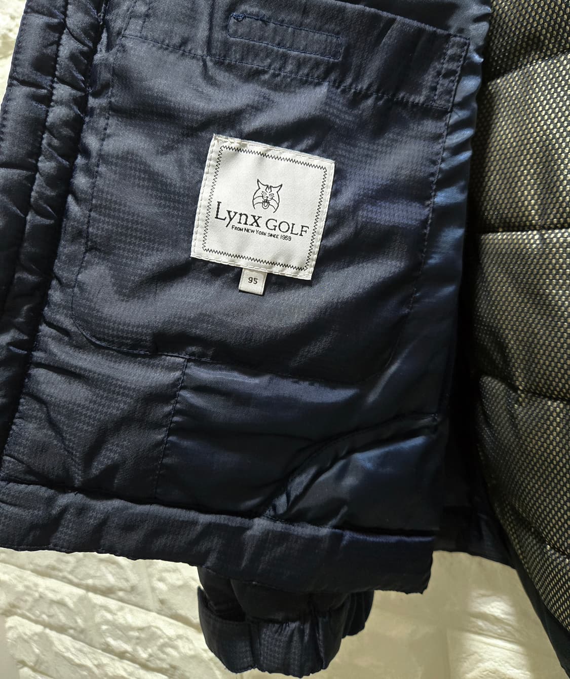 링스 골프 하이브리드 경량패딩 점퍼 95 상품이미지9