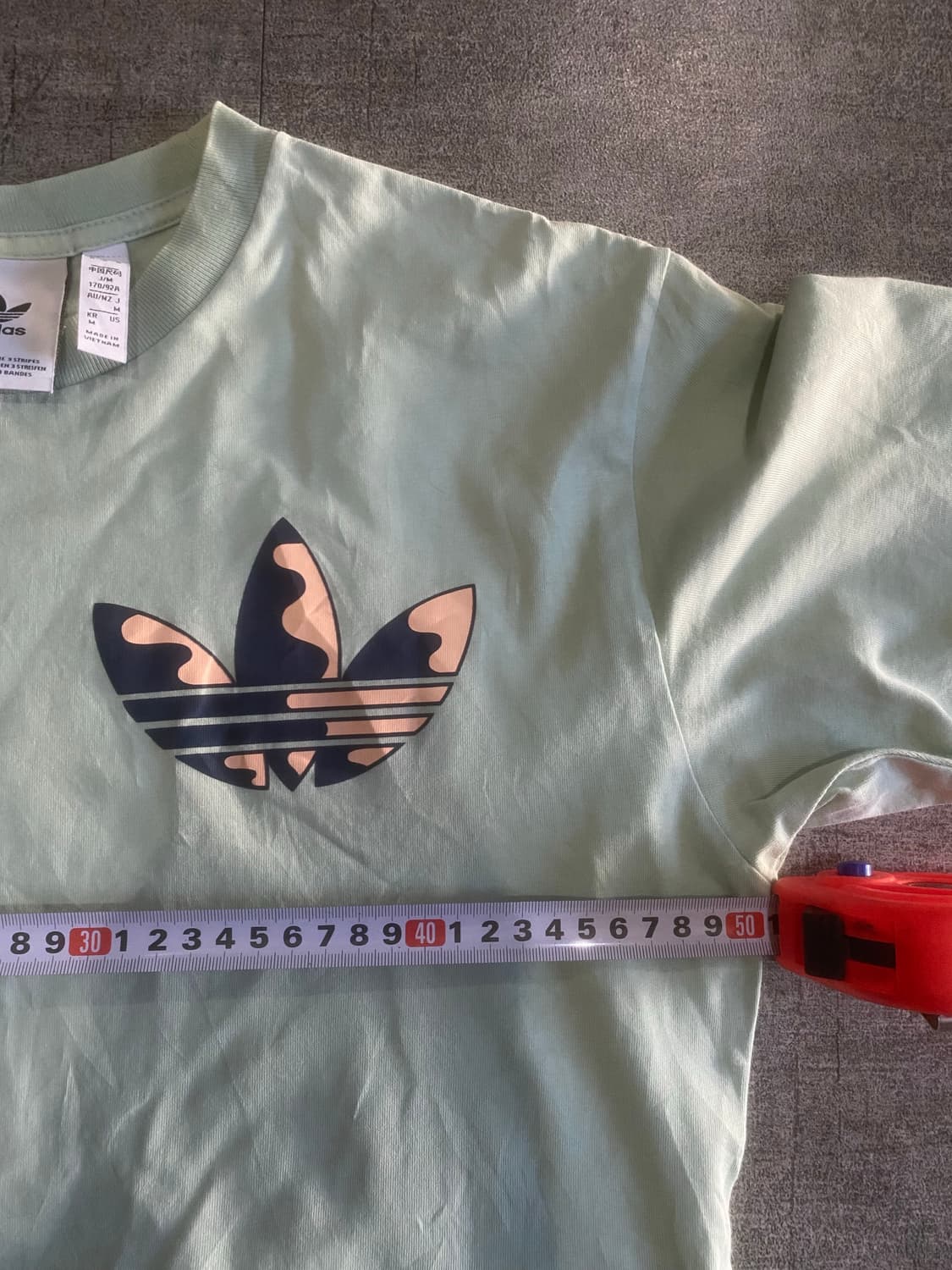 Adidas 아디다스 올드스쿨스트릿 대대장 반팔티셔츠 민트 상품이미지2