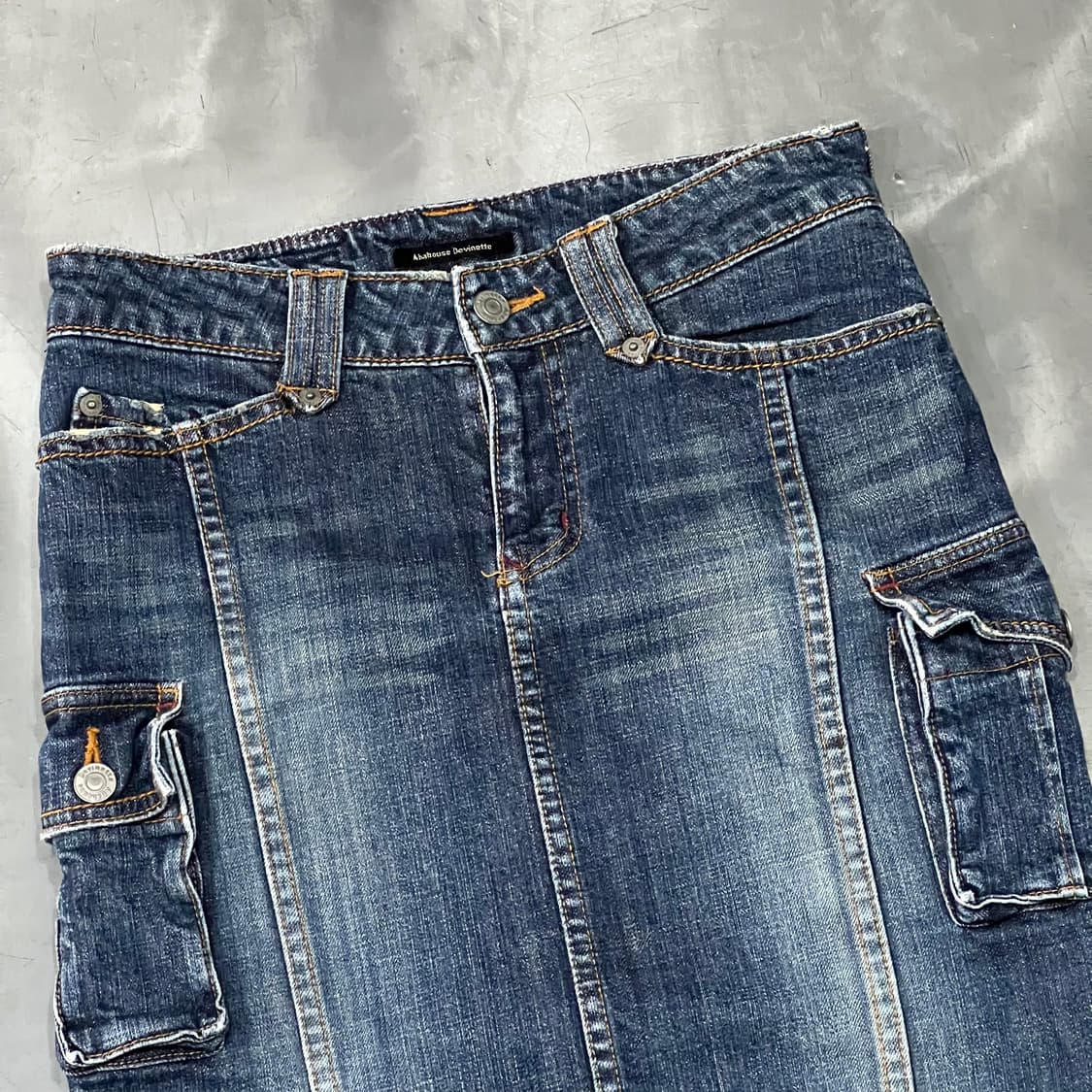  아바하우스 카고 데님 스커트 y15894 상품이미지3