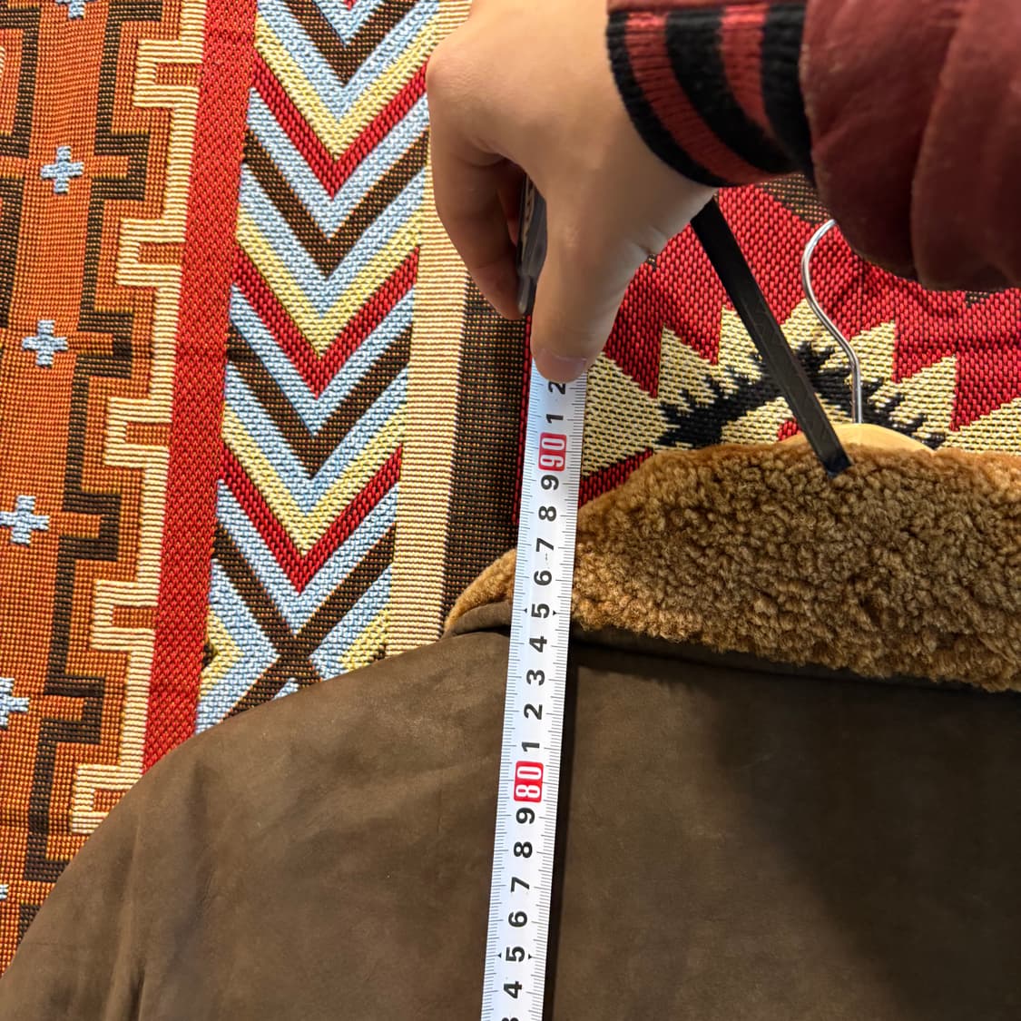 90s 런던포그 소가죽자켓 카라 레더자켓 상품이미지10