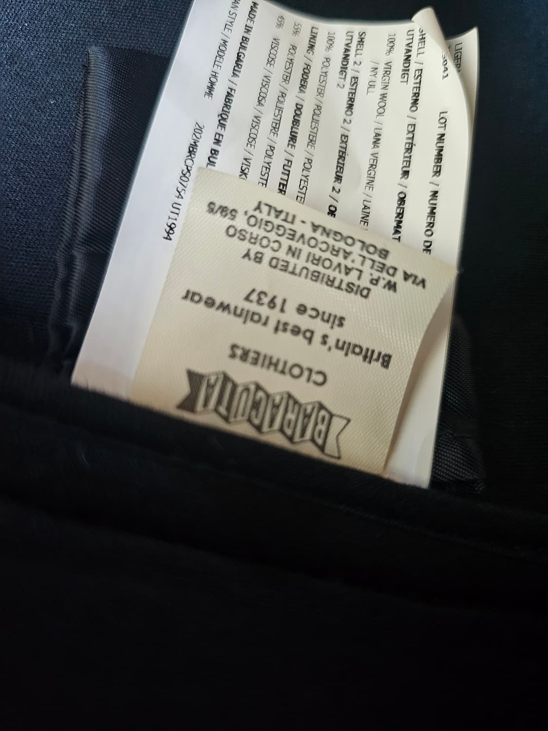 바라쿠타  G9 Woolen Neo 헤링본 블루종_42size 상품이미지4