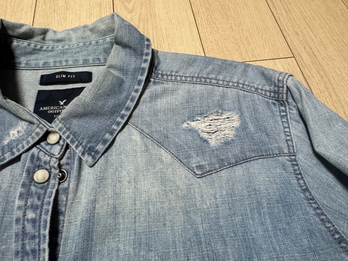 아메리칸이글 웨스턴 데님셔츠 상품이미지6