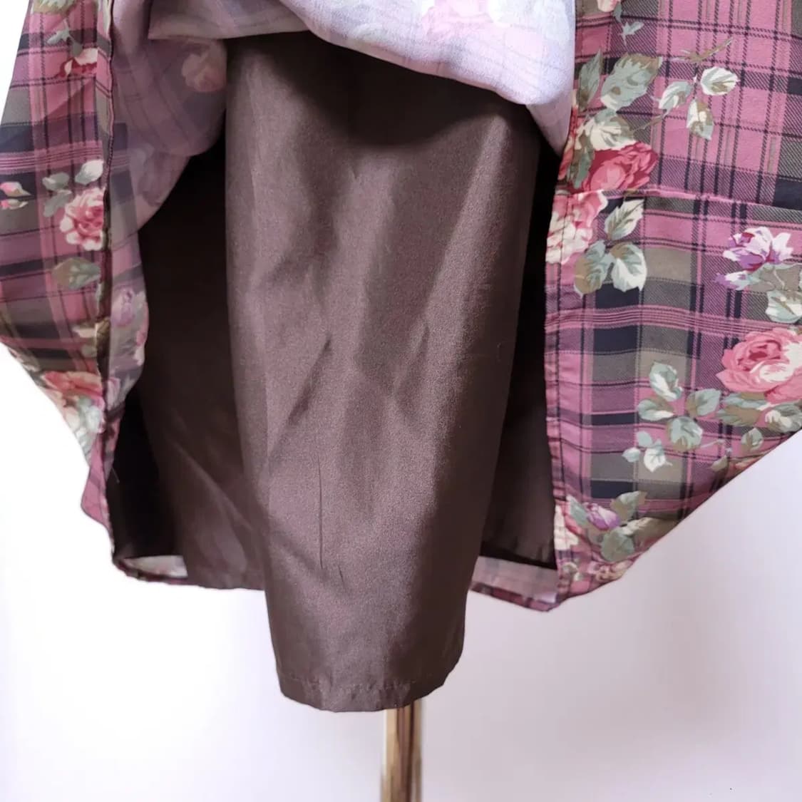 일본빈티지 가을풍 반팔 원피스  상품이미지5