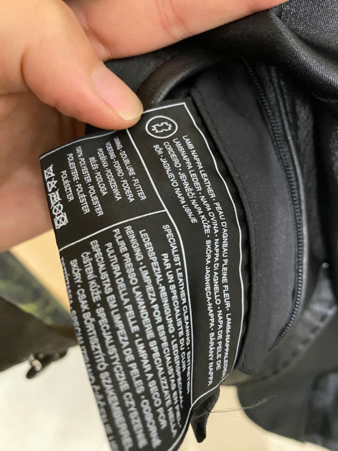 VTG leather blazer jacket 빈티지 블레이저 자켓 상품이미지8