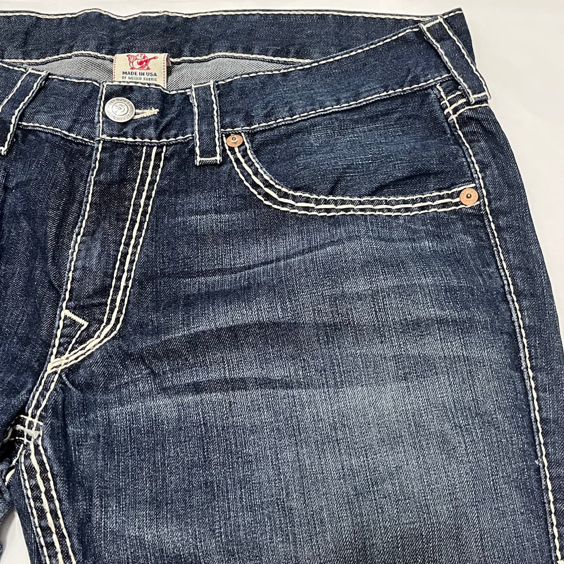 트루 릴리젼 빅 사이즈 스트레이트 진   상품이미지2