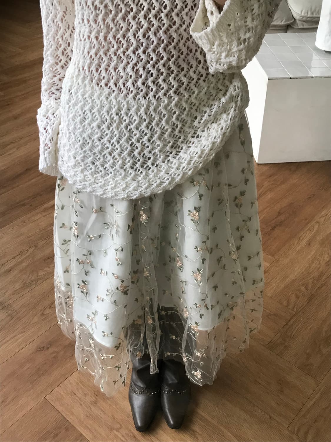 vintage sha skirt 상품이미지6