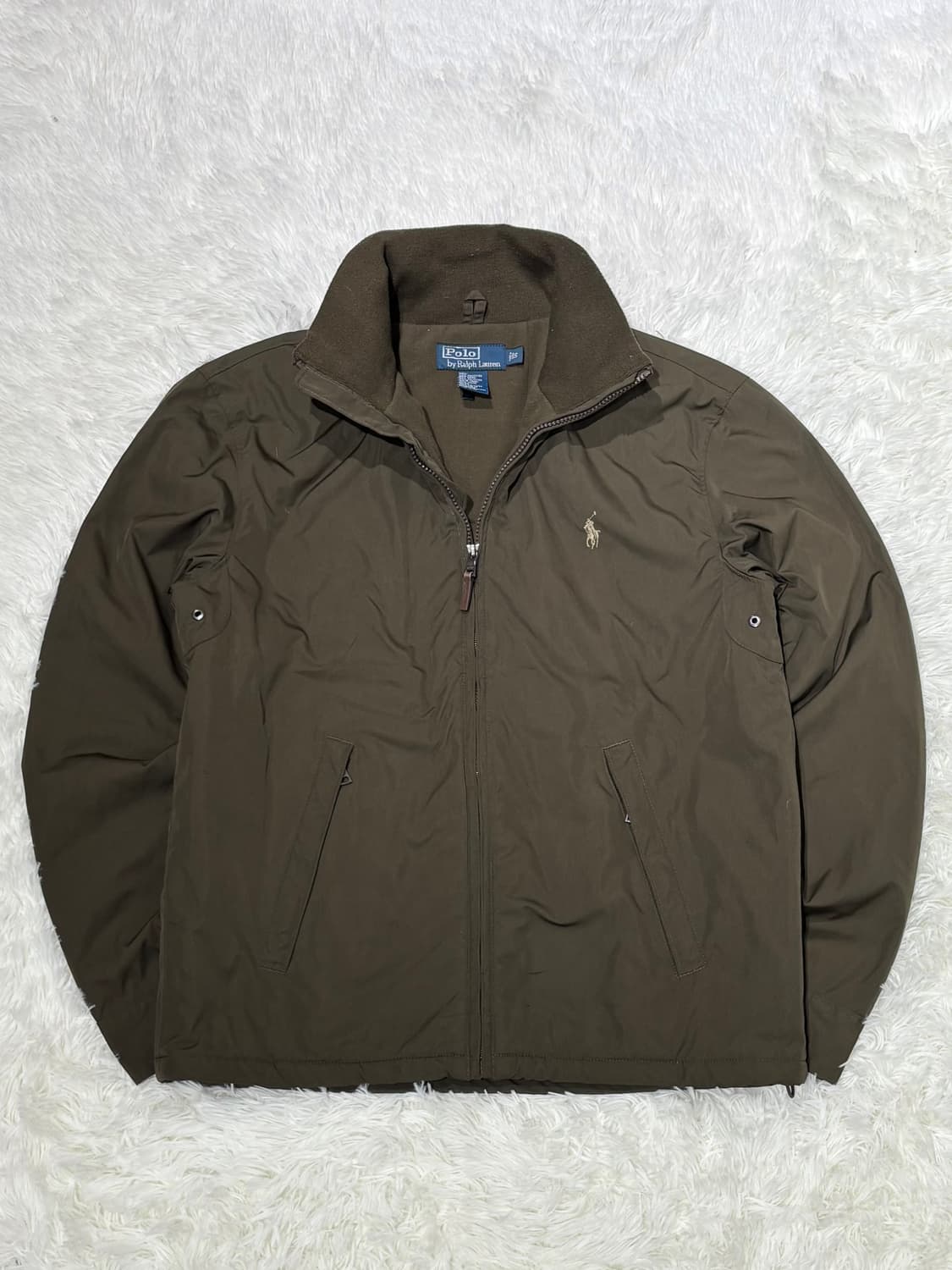 폴로랄프로렌 카키 포니 폴리쉘 자켓 상품이미지4