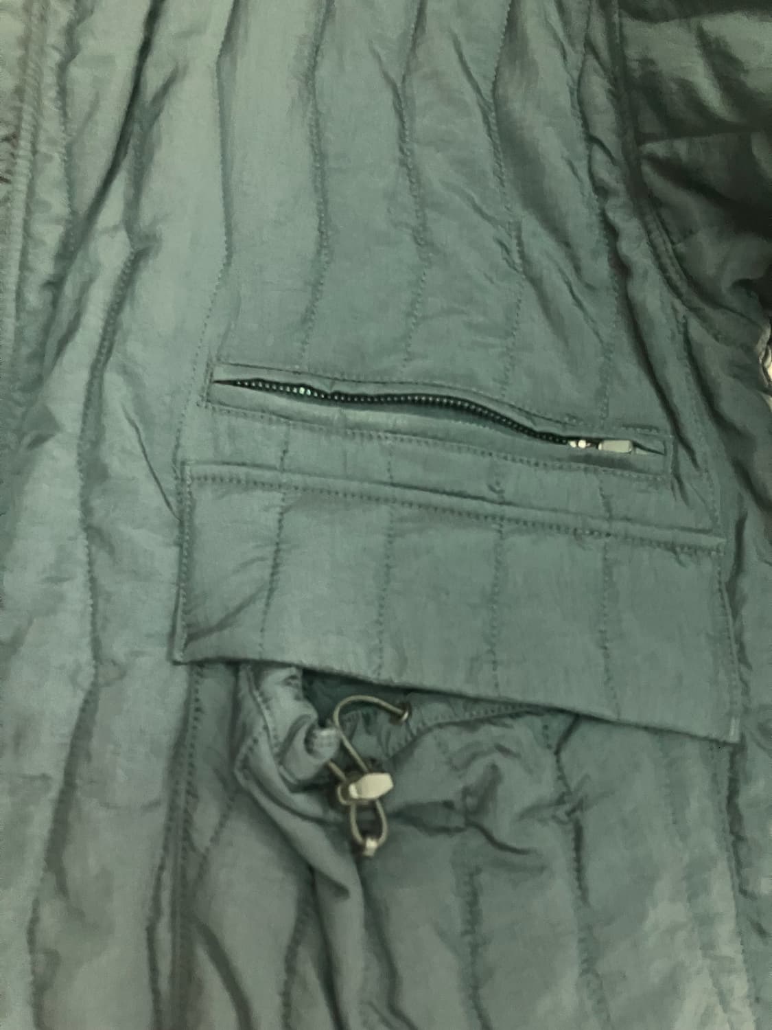 언어펙티드 퀼팅 블루종 자켓 네이비 L 상품이미지6