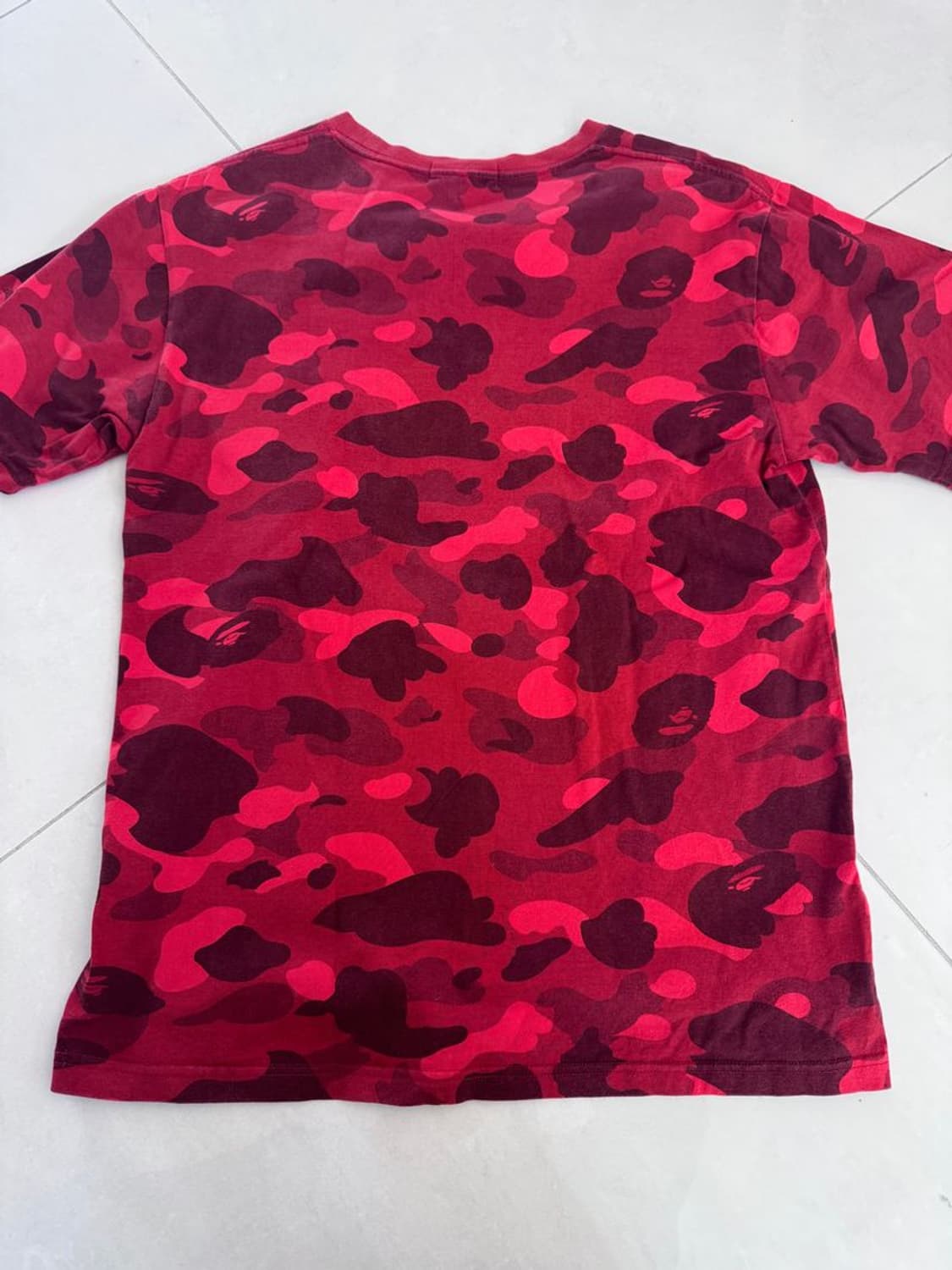 BATHING APE CAMO HEAD TEE  카모 헤드 티셔츠 상품이미지4