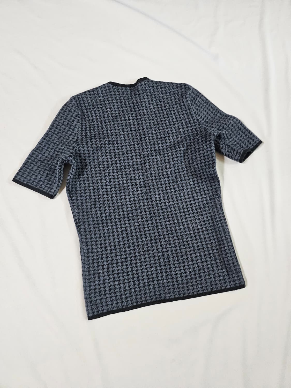 [희귀/빈티지] 90s 타임(TIME) 90년대 울100 하운드투스 니트 상품이미지4