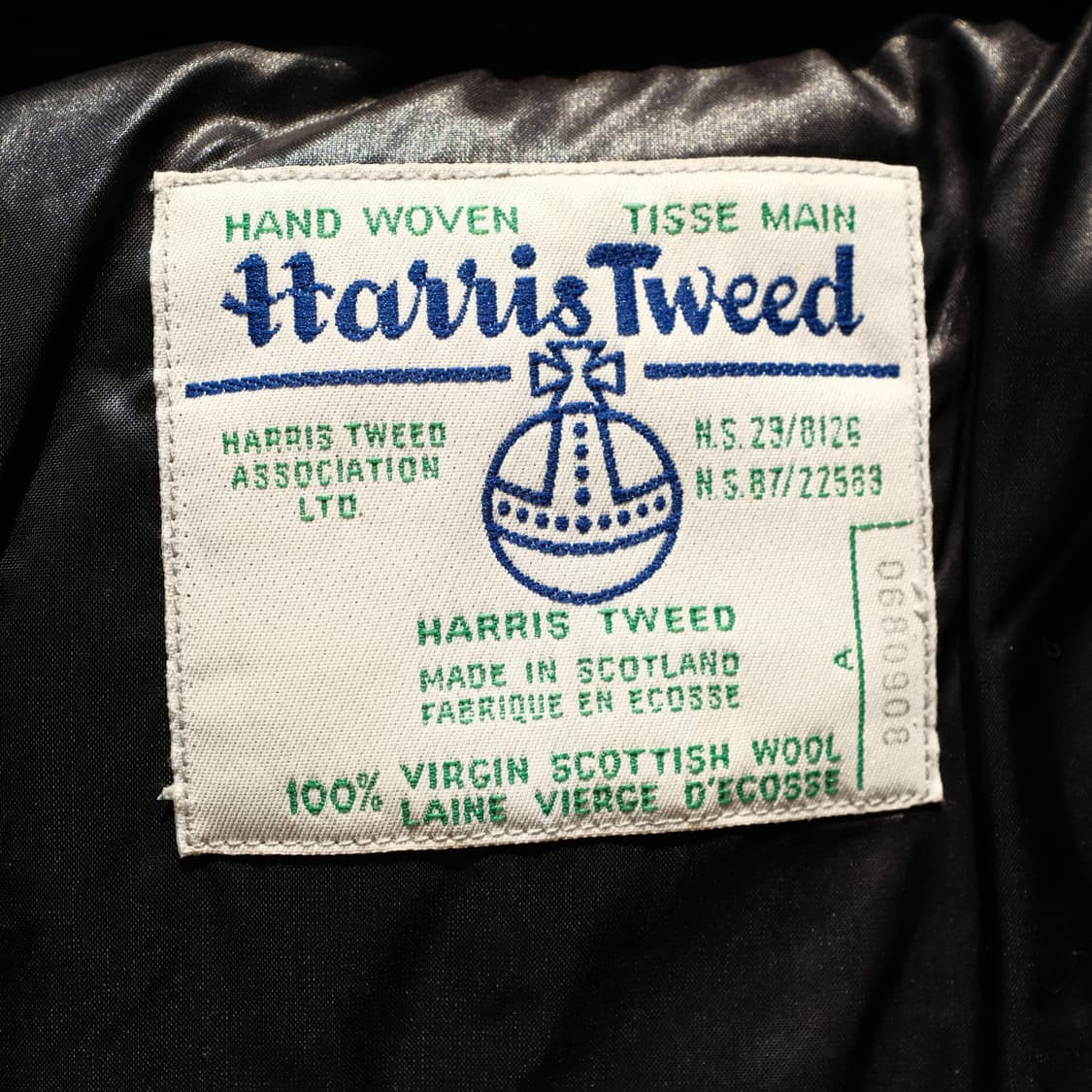 Made In SCOTLAND Cote Mer Harris Tweed 상품이미지6