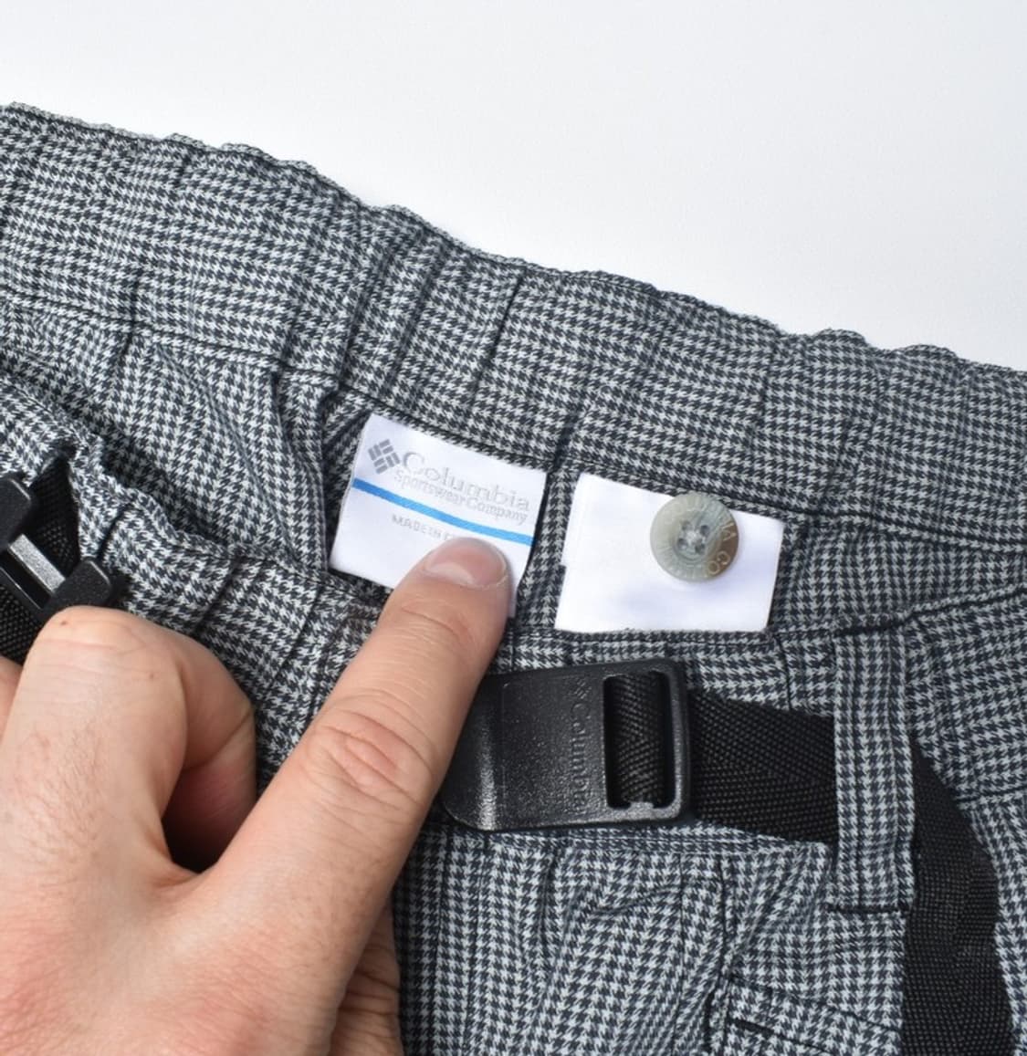 컬럼비아 체크 패턴 카고바지 팬츠 XL M25051423 상품이미지4