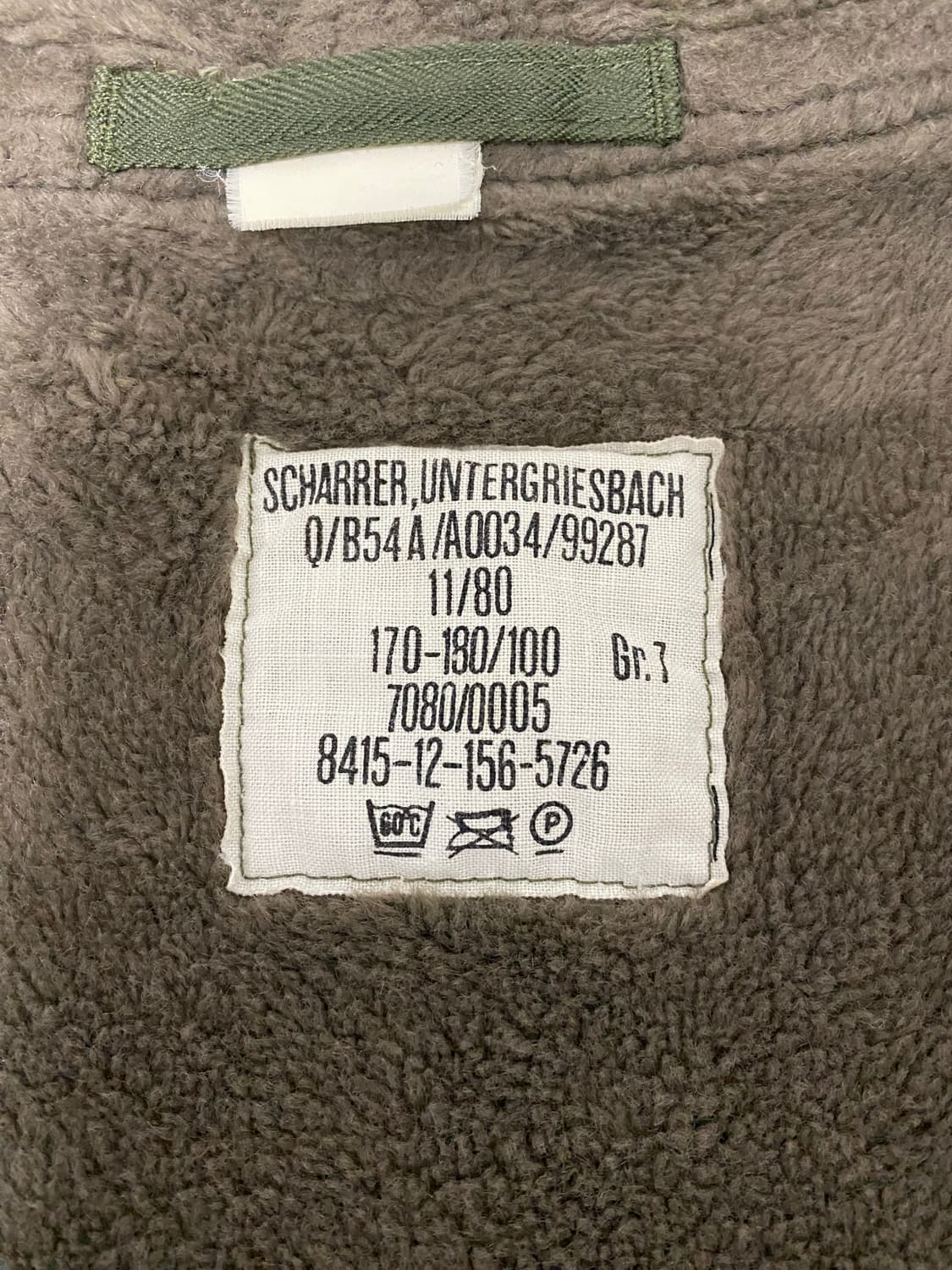 1980s 서독일군 필드파카 size 100 상품이미지8