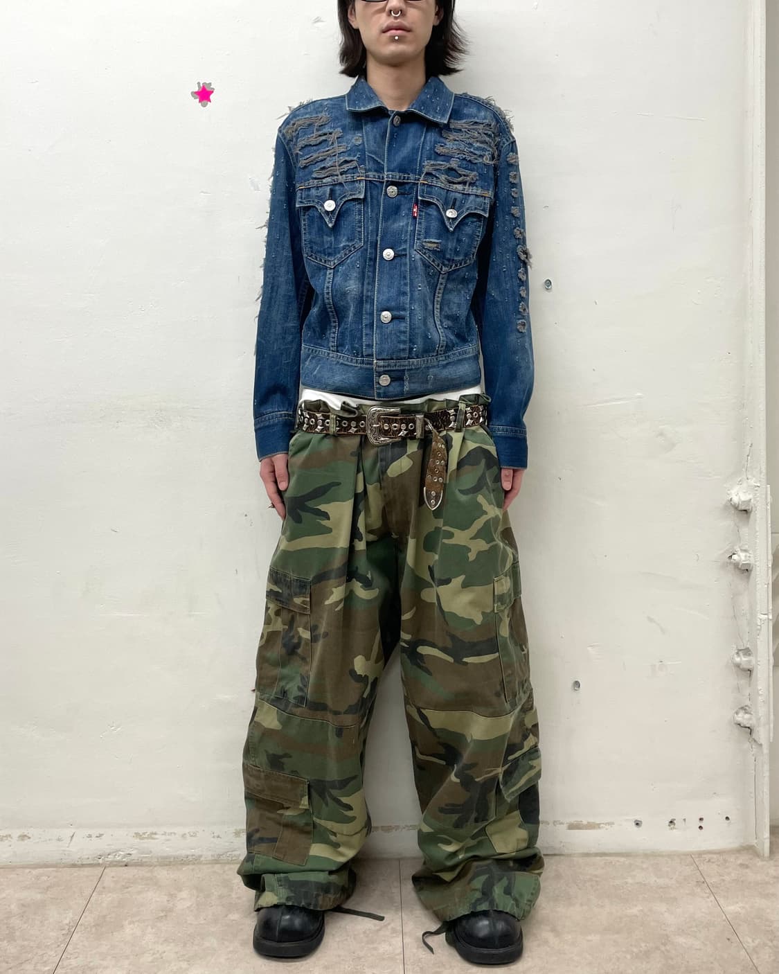  Levi's Distressed Denim Washing Jacket 상품이미지8