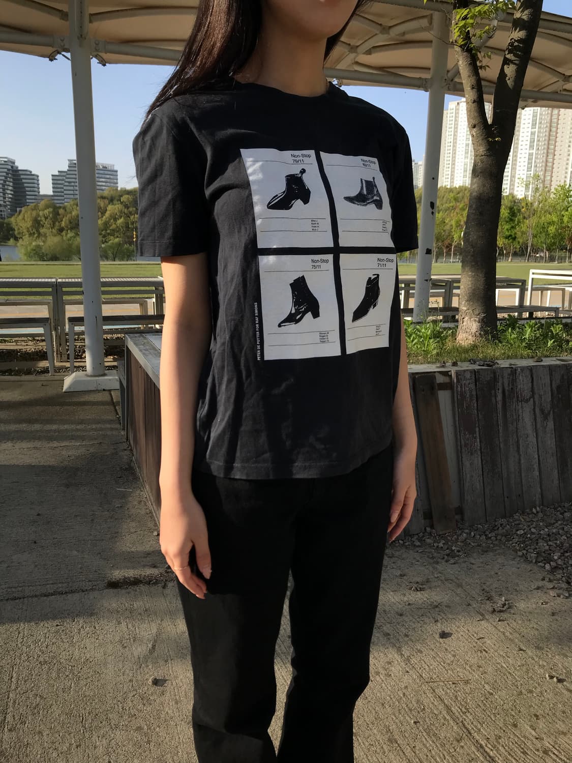 라프시몬스 반팔 팔아요 상품이미지2