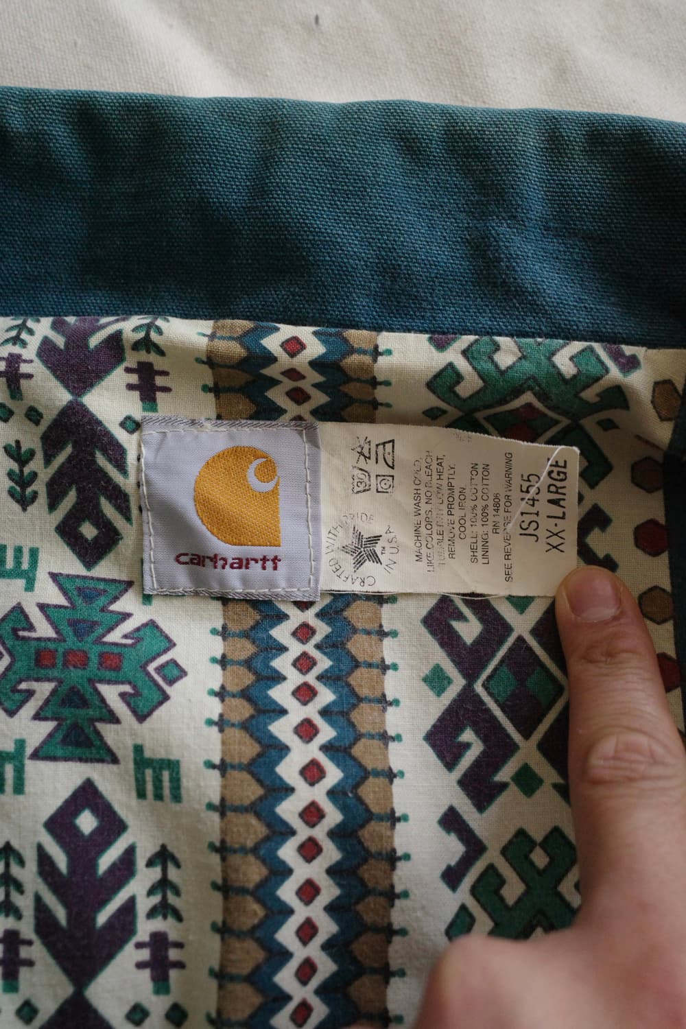 94s 칼하트 산타페 자켓 상품이미지5