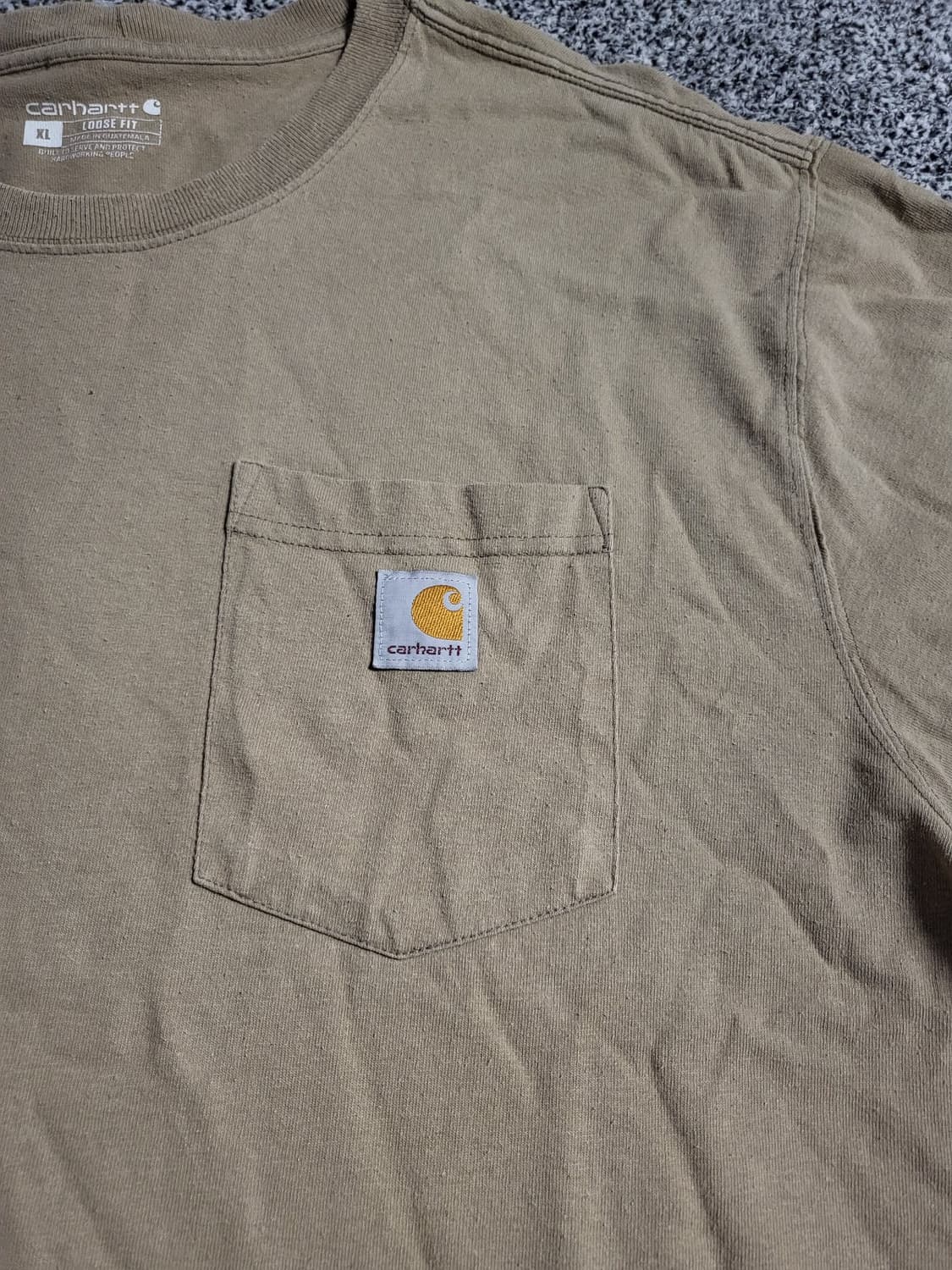 칼하트 K87 포켓티셔츠 상품이미지2