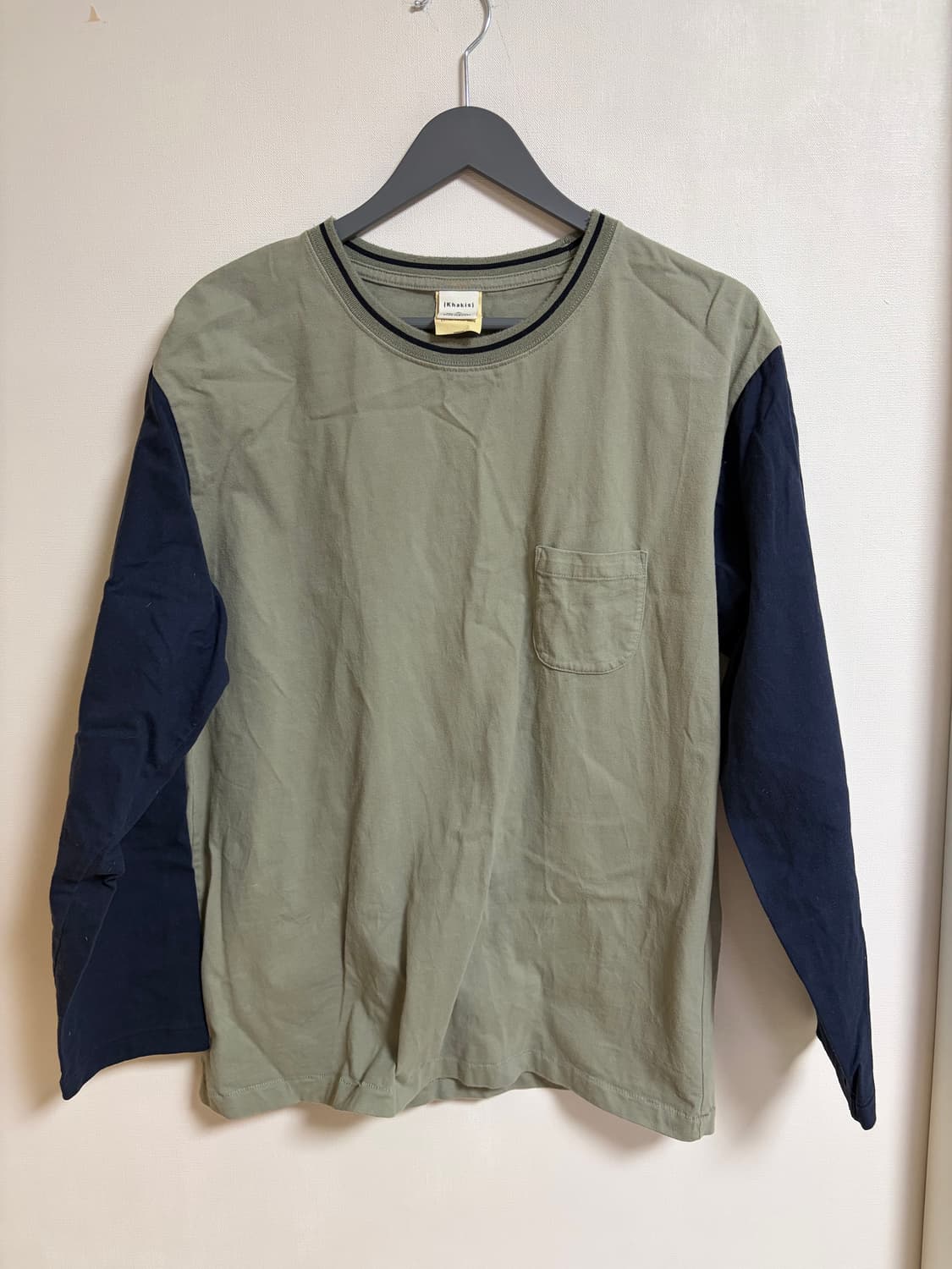 [M]카키스 롱슬리브 상품이미지1