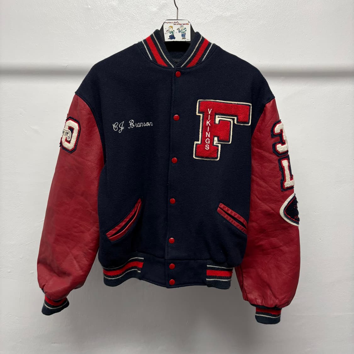 빈티지 바시티 자켓 3 상품이미지2